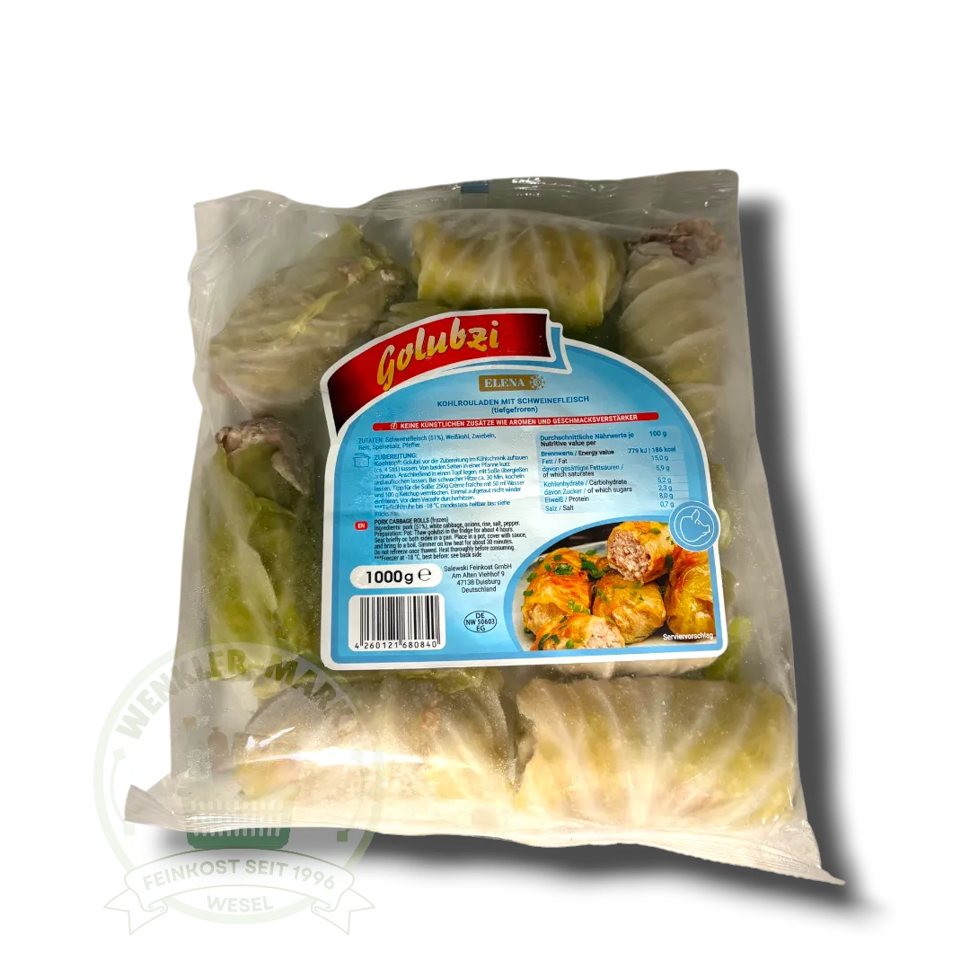 Golubzi Kohlrouladen Product photo: Golubzi Kohlrouladen - Wenkler-Markt Wesel
